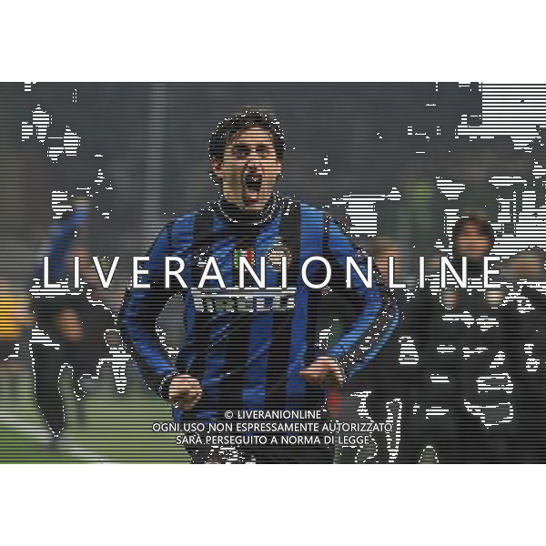 Champions League 2009/2010 Ottavi di Finale Andata Milano - 24.02.2010 Inter-Chelsea Nella Foto:DIEGO MILITO ESULTA /Ph.Vitez-Ag. Aldo Liverani