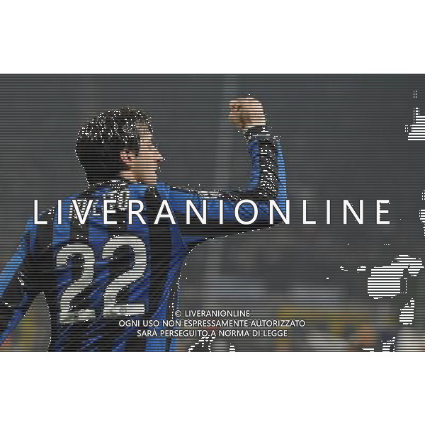 Champions League 2009/2010 Ottavi di Finale Andata Milano - 24.02.2010 Inter-Chelsea Nella Foto:DIEGO MILITO ESULTA /Ph.Vitez-Ag. Aldo Liverani