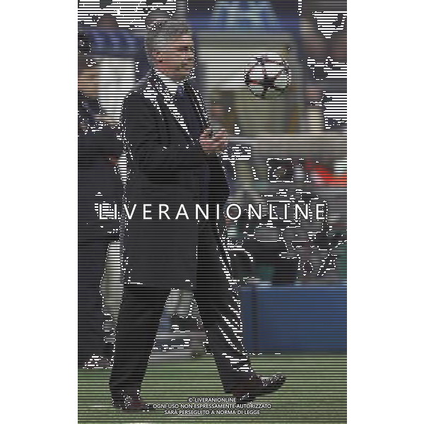 INTER - CHELSEA CHAMPIONS LEAGUE OTTAVI DI ANDATA 24/02/2010 NELLA FOTO CARLO ANCELOTTI ©LUZZANI/AGENZIA ALDO LIVERANI SAS