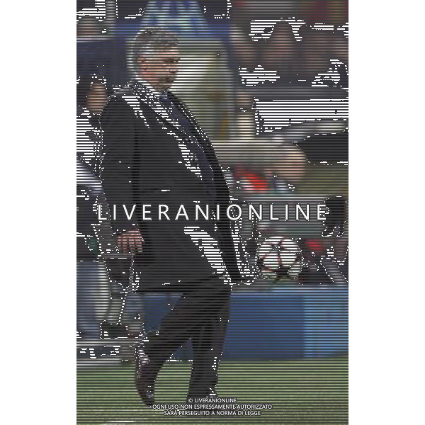 INTER - CHELSEA CHAMPIONS LEAGUE OTTAVI DI ANDATA 24/02/2010 NELLA FOTO CARLO ANCELOTTI ©LUZZANI/AGENZIA ALDO LIVERANI SAS