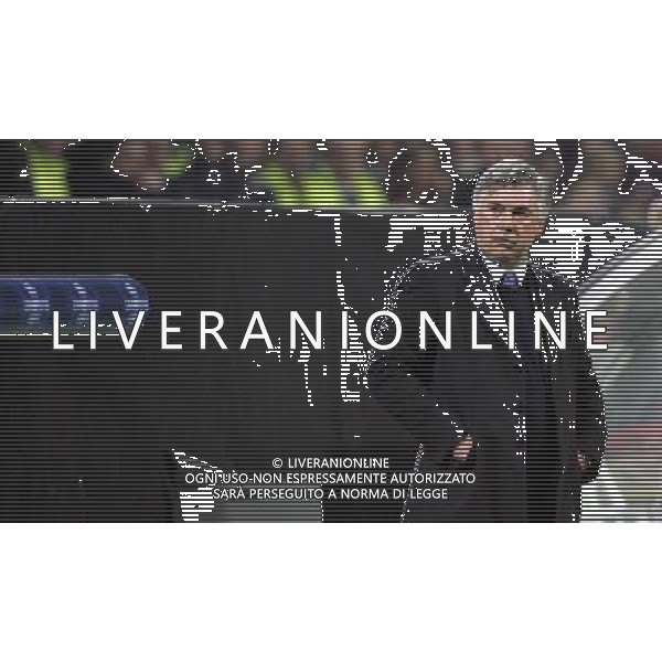 INTER - CHELSEA CHAMPIONS LEAGUE OTTAVI DI ANDATA 24/02/2010 NELLA FOTO CARLO ANCELOTTI ©LUZZANI/AGENZIA ALDO LIVERANI SAS