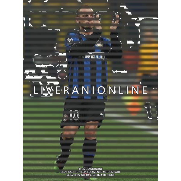 Champions League 2009/2010 Ottavi di Finale Andata Milano - 24.02.2010 Inter-Chelsea Nella Foto:SNEIJDER wesley /Ph.Vitez-Ag. Aldo Liverani