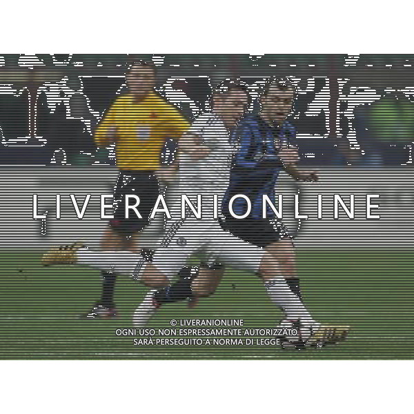 Milano 24-02-2010 Champions League 2009/2010 inter-chelsea 2:1 nella foto frank lampard e goran pandev ph marco luzzani/ag aldo liverani s.a.s.