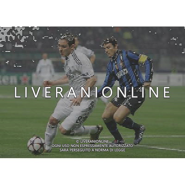 Milano 24-02-2010 Champions League 2009/2010 inter-chelsea 2:1 nella foto frank lampard e javier zanetti ph marco luzzani/ag aldo liverani s.a.s.