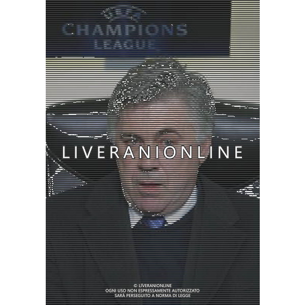 Milano 24-02-2010 Champions League 2009/2010 inter-chelsea 2:1 nella foto carlo ancelotti ph marco luzzani/ag aldo liverani s.a.s.
