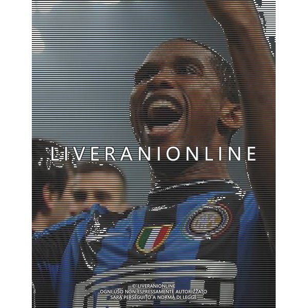 Champions League 2009/2010 Ottavi di Finale Andata Milano - 24.02.2010 Inter-Chelsea Nella Foto:ETO\'O SAMUEL /Ph.Vitez-Ag. Aldo Liverani