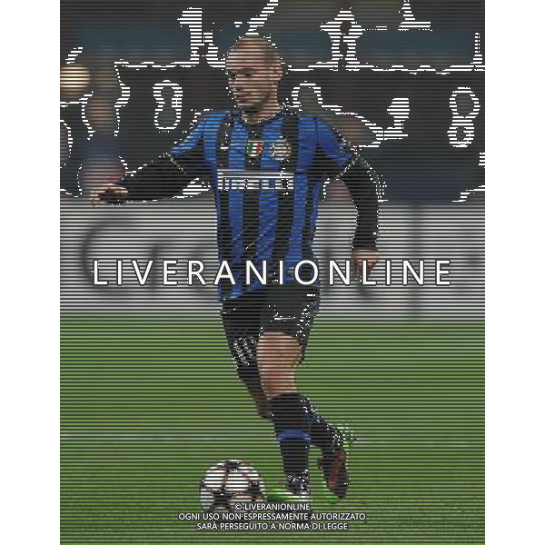 Champions League 2009/2010 Ottavi di Finale Andata Milano - 24.02.2010 Inter-Chelsea Nella Foto:SNEIJDER WESLEY /Ph.Vitez-Ag. Aldo Liverani