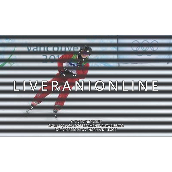 (100224) -- VANCOUVER, Feb. 24, 2010 () -- China\'s Li Nina reacts after her final jump during the women\'s aerials final of Freestyle Skiing at the 2010 Winter Olympic Games in Cypress Mountain, Canada, Feb. 24, 2010. Li Nina won a silver medal of the event with 207.23 points. (/Qi Heng) /Agenzia Aldo Liverani Sas - ITALY ONLY - CANADA: 21mi GIOCHI OLIMPICI INVERNALI OLIMPIADI DI VANCOUVER 2010