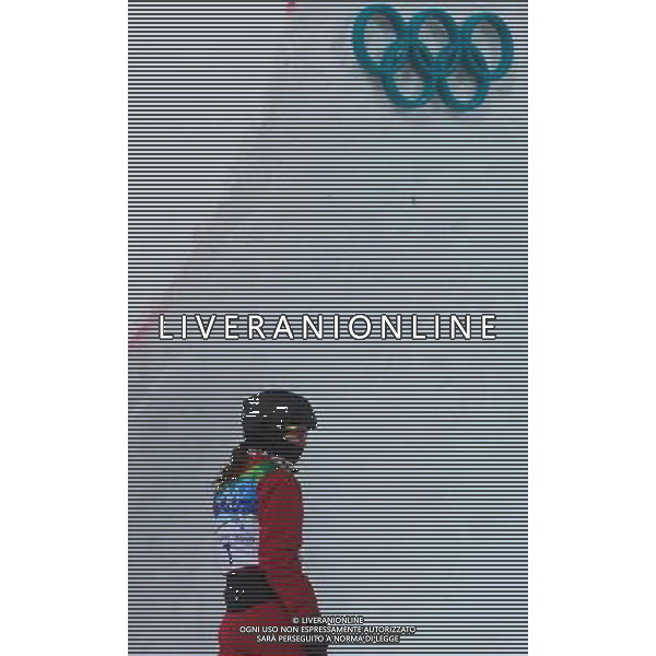 (100224) -- VANCOUVER, Feb. 24, 2010 () -- China\'s Li Nina prepares before the women\'s aerials final of Freestyle Skiing at the 2010 Winter Olympic Games in Cypress Mountain, Canada, Feb. 24, 2010. (/Qi Heng) /Agenzia Aldo Liverani Sas - ITALY ONLY - CANADA: 21mi GIOCHI OLIMPICI INVERNALI OLIMPIADI DI VANCOUVER 2010