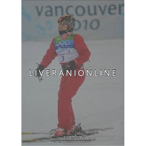 (100224) -- VANCOUVER, Feb. 24, 2010 () -- China\'s Xu Mengtao reacts during the women\'s aerials final of Freestyle Skiing at the 2010 Winter Olympic Games in Cypress Mountain, Canada, Feb. 24, 2010. (/Xu Jiajun) /Agenzia Aldo Liverani Sas - ITALY ONLY - CANADA: 21mi GIOCHI OLIMPICI INVERNALI OLIMPIADI DI VANCOUVER 2010