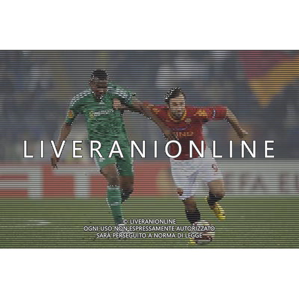 AS Roma vs Panathinaikos 25/02/2010 Uefa Europa League 2009/2010 Ritorno dei sedicesimi di finale nella foto: mirko vucinic e simao ph. Corradetti / ©Agenzia Aldo LIVERANI Sas
