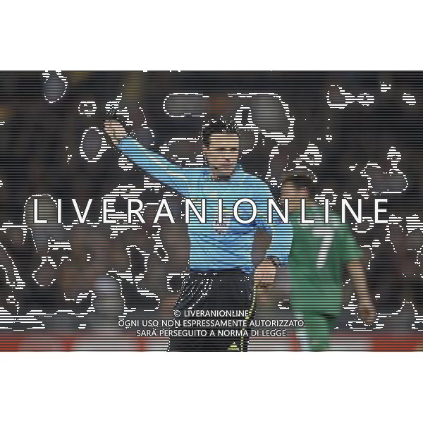 AS Roma vs Panathinaikos 25/02/2010 Uefa Europa League 2009/2010 Ritorno dei sedicesimi di finale nella foto: l\'arbitro Duarte Paixao ph. Corradetti / ©Agenzia Aldo LIVERANI Sas