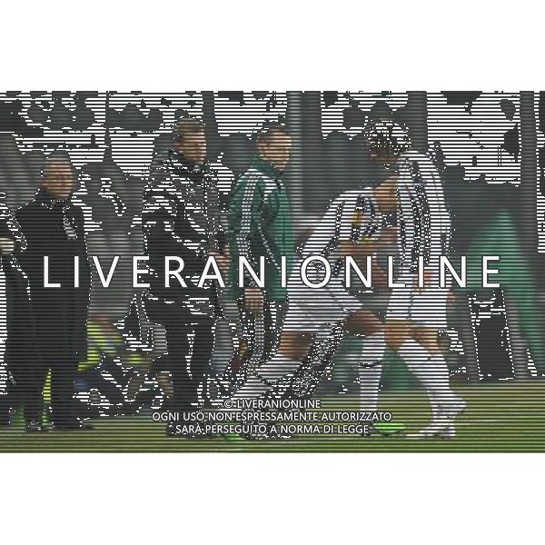 Juventus - Ajax 25-02-2009 Uefa Europa League 2009/2010 Ritorno dei sedicesimi di finale Nella foto: la sostituzione di amauri con david trezeguet ©Falzone/Agenzia Aldo Liverani Sas 