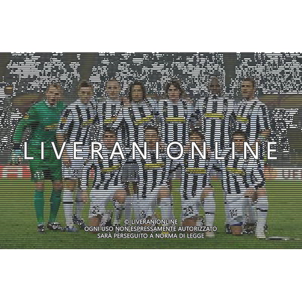 UEFA Europa League 2009/2010 Sedicesimi di Finale Ritorno Torino - 25.02.2010 Juventus-Ajax Nella Foto:JUVENTUS-SQUADRA-FORMAZIONE /Ph.Vitez-Ag. Aldo Liverani