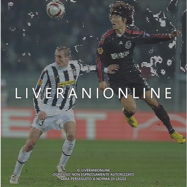 UEFA Europa League 2009/2010 Sedicesimi di Finale Ritorno Torino - 25.02.2010 Juventus-Ajax Nella Foto:GIORGIO CHIELLINI-SUK /Ph.Vitez-Ag. Aldo Liverani