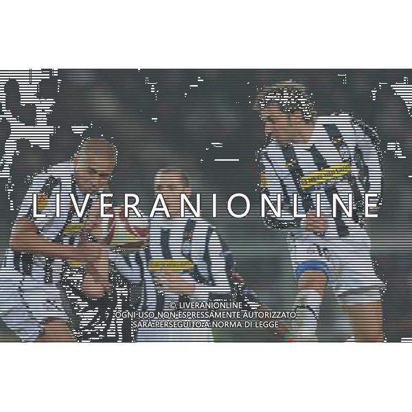 Juventus - Ajax 25-02-2009 Uefa Europa League 2009/2010 Ritorno dei sedicesimi di finale Nella foto: alessandro del piero e david trezeguet ©Falzone/Agenzia Aldo Liverani Sas 