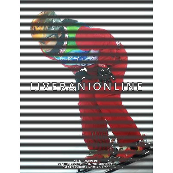 (100224) -- VANCOUVER, Feb. 24, 2010 () -- China\'s Guo Xinxin acts during the women\'s aerials final of Freestyle Skiing at the 2010 Winter Olympic Games in Cypress Mountain, Canada, Feb. 24, 2010. Guo Xinxin won a bronze medal of the event with 205.22 points. (/Xu Jiajun) /Agenzia Aldo Liverani Sas - ITALY ONLY - CANADA: 21mi GIOCHI OLIMPICI INVERNALI OLIMPIADI DI VANCOUVER 2010