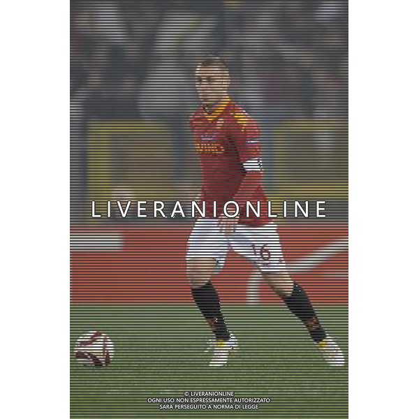 Roma - 25/02/2010 - Stadio Olimpico - Uefa Europa League 2009/2010 - Ritorno dei sedicesimi di finale - AS Roma vs Panathinaikos - nella foto: Daniele DE ROSSI ph. Corradetti / ©Aldo LIVERANI Sas