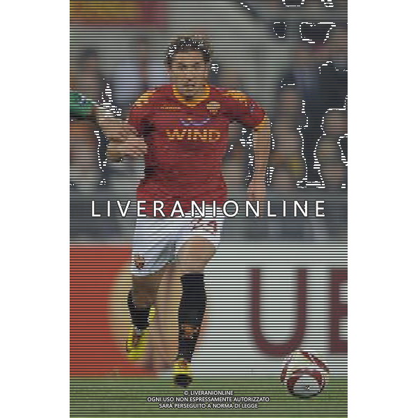 Roma - 25/02/2010 - Stadio Olimpico - Uefa Europa League 2009/2010 - Ritorno dei sedicesimi di finale - AS Roma vs Panathinaikos - nella foto: Alessio CERCI ph. Corradetti / ©Aldo LIVERANI Sas