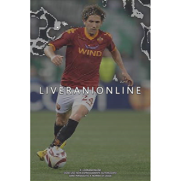 Roma - 25/02/2010 - Stadio Olimpico - Uefa Europa League 2009/2010 - Ritorno dei sedicesimi di finale - AS Roma vs Panathinaikos - nella foto: Alessio CERCI ph. Corradetti / ©Aldo LIVERANI Sas