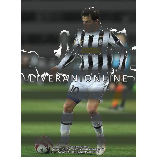 UEFA Europa League 2009/2010 Sedicesimi di Finale Ritorno Torino - 25.02.2010 Juventus-Ajax Nella Foto:DEL PIERO ALESSANDRO /Ph.Vitez-Ag. Aldo Liverani