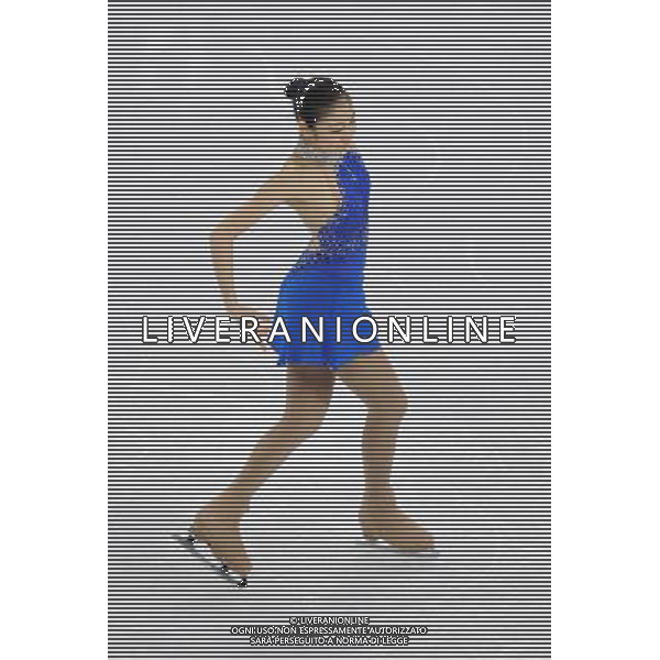 (100225) -- VANCOUVER, Feb. 25, 2010 () -- South Korea\'s Kim Yu-Na performs during the women\'s free skating of figure skating at the 2010 Winter Olympic Games in Vancouver , Canada, Feb. 25, 2010. Kim Yu-Na claimed the title with a total point of 228.56. (/Qi Heng) /Agenzia Aldo Liverani Sas - ITALY ONLY - CANADA: 21mi GIOCHI OLIMPICI INVERNALI OLIMPIADI DI VANCOUVER 2010