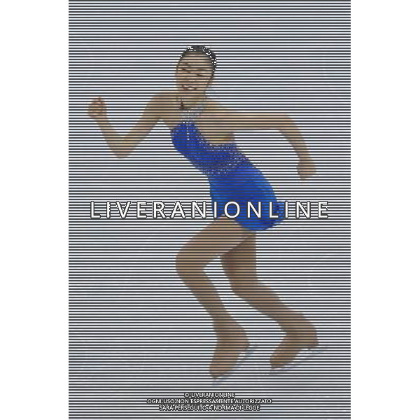 (100225) -- VANCOUVER, Feb. 25, 2010 () -- South Korea\'s Kim Yu-Na performs during the women\'s free skating of figure skating at the 2010 Winter Olympic Games in Vancouver , Canada, Feb. 25, 2010. Kim Yu-Na claimed the title with a total point of 228.56. (/Qi Heng) /Agenzia Aldo Liverani Sas - ITALY ONLY - CANADA: 21mi GIOCHI OLIMPICI INVERNALI OLIMPIADI DI VANCOUVER 2010
