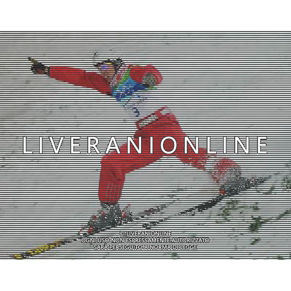 (100225) -- VANCOUVER, Feb. 25, 2010 () -- China\'s Jia Zongyang acts during the men\'s aerials final of Freestyle Skiing at the 2010 Winter Olympic Games in Cypress Mountain, Canada, Feb. 25, 2010. (/Xu Jiajun) /Agenzia Aldo Liverani Sas - ITALY ONLY - CANADA: 21mi GIOCHI OLIMPICI INVERNALI OLIMPIADI DI VANCOUVER 2010