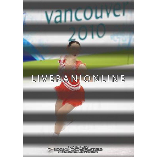 (100225) -- VANCOUVER, Feb. 25, 2010 () -- China\'s Liu Yan performs during the women\'s free skating of figure skating at the 2010 Winter Olympic Games in Vancouver, Canada, Feb. 25, 2010. (/Yang Lei) /Agenzia Aldo Liverani Sas - ITALY ONLY - CANADA: 21mi GIOCHI OLIMPICI INVERNALI OLIMPIADI DI VANCOUVER 2010