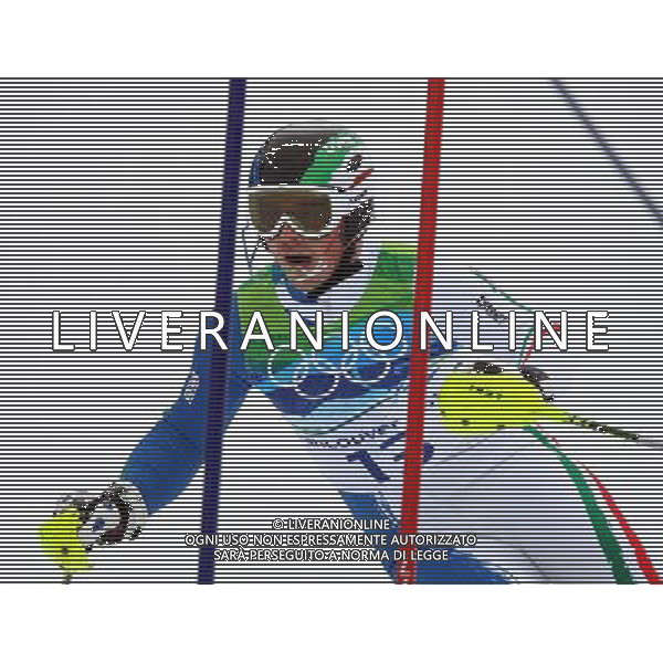 Giuliano Razzoli - 27.02.2010 - Slalom Hommes - Jeux Olympiques 2010 - Whistler Mountain - Vancouver Photo : Diener / Icon Sport -AG ALDO LIVERANI ONLY ITALY