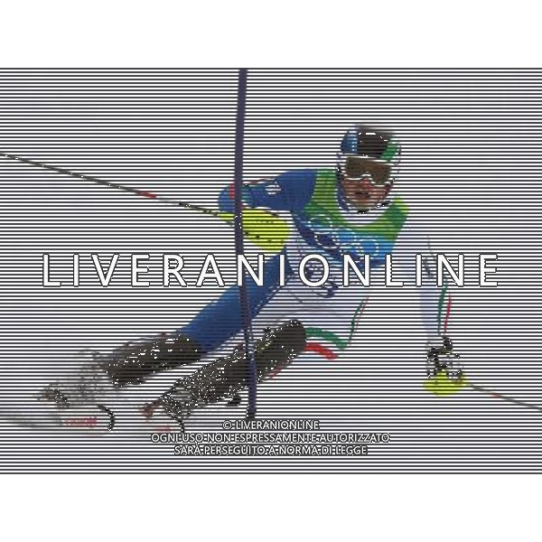 Giuliano Razzoli - 27.02.2010 - Slalom Hommes - Jeux Olympiques 2010 - Whistler Mountain - Vancouver Photo : Diener / Icon Sport -AG ALDO LIVERANI ONLY ITALY