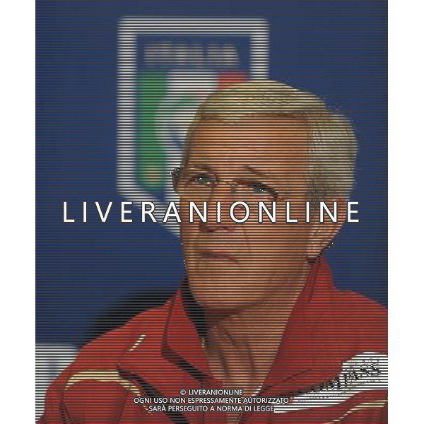 Raduno Nazionale Italiana a Coverciano Coverciano(FI) - 01.03.2010 Presentazione Nuove Maglie del Mondiale Sud Africa 2010 e Conferenza Stampa Nella Foto:LIPPI MARCELLO /Ph.Vitez-Ag. Aldo Liverani