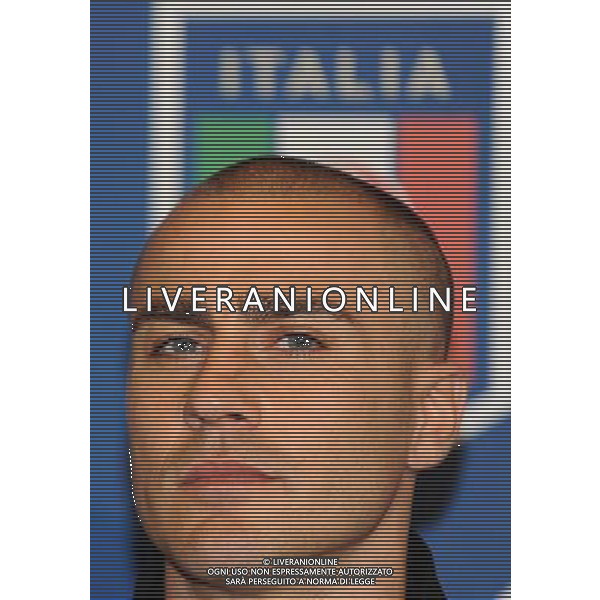 Raduno Nazionale Italiana a Coverciano Coverciano(FI) - 01.03.2010 Presentazione Nuove Maglie del Mondiale Sud Africa 2010 e Conferenza Stampa Nella Foto:CANNAVARO FABIO /Ph.Vitez-Ag. Aldo Liverani