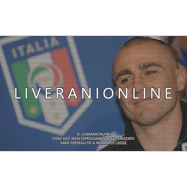 Raduno Nazionale Italiana a Coverciano Coverciano(FI) - 01.03.2010 Presentazione Nuove Maglie del Mondiale Sud Africa 2010 e Conferenza Stampa Nella Foto:CANNAVARO FABIO /Ph.Vitez-Ag. Aldo Liverani