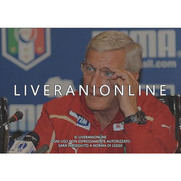 Raduno Nazionale Italiana a Coverciano Coverciano(FI) - 01.03.2010 Presentazione Nuove Maglie del Mondiale Sud Africa 2010 e Conferenza Stampa Nella Foto:LIPPI MARCELLO /Ph.Vitez-Ag. Aldo Liverani