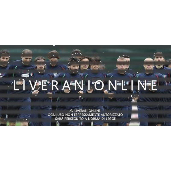 Raduno Nazionale Italiana a Coverciano Coverciano(FI) - 01.03.2010 Allenamento Nella Foto:GRUPPO /Ph.Vitez-Ag. Aldo Liverani