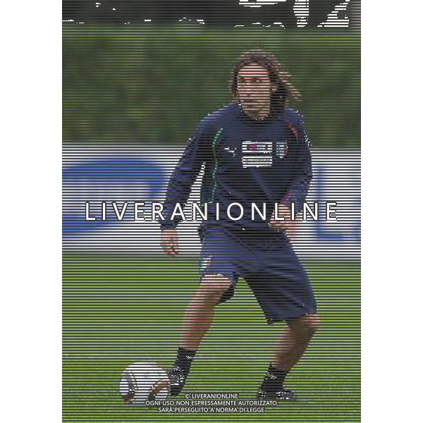 Raduno Nazionale Italiana a Coverciano Coverciano(FI) - 01.03.2010 Allenamento Nella Foto:PIRLO /Ph.Vitez-Ag. Aldo Liverani