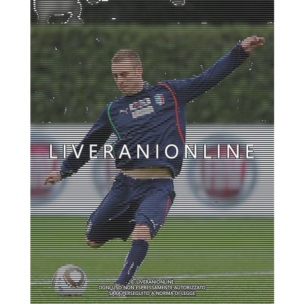 Raduno Nazionale Italiana a Coverciano Coverciano(FI) - 01.03.2010 Allenamento Nella Foto:DE ROSSI /Ph.Vitez-Ag. Aldo Liverani