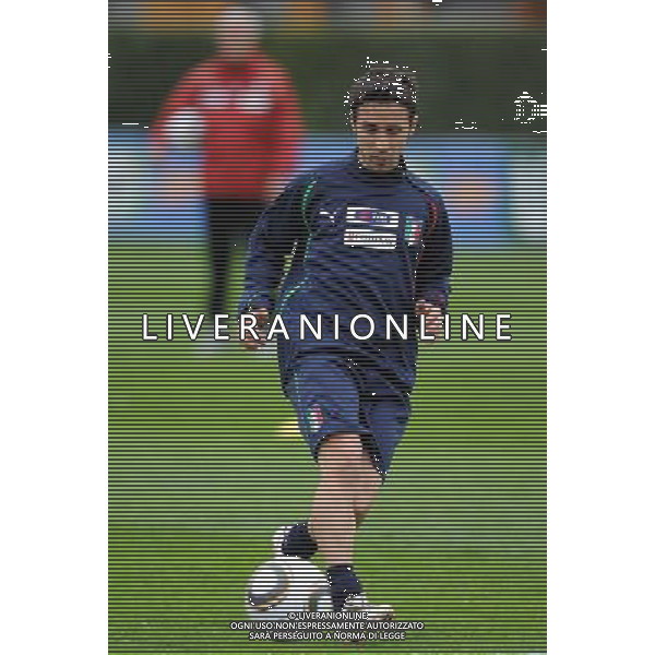 Raduno Nazionale Italiana a Coverciano Coverciano(FI) - 01.03.2010 Allenamento Nella Foto:COSSU /Ph.Vitez-Ag. Aldo Liverani