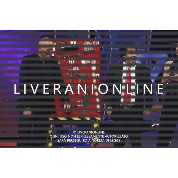 trasmissione tv: \' ZELIG\' Milano - Teatro degli Arcimboldi nella foto: Michele FORESTA ( Mago Forest) - Claudio BISIO © Antonio Sorano - Ag. Aldo Liverani sas 