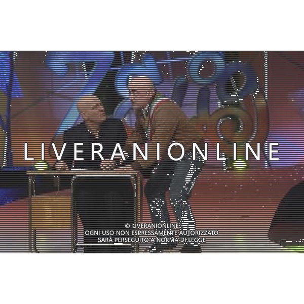 trasmissione tv: \' ZELIG\' Milano - Teatro degli Arcimboldi nella foto: Claudio BISIO - Paolo CEVOLI © Antonio Sorano - Ag. Aldo Liverani sas 