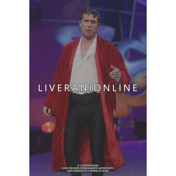 trasmissione tv: \' ZELIG\' Milano - Teatro degli Arcimboldi nella foto: Raul CREMONA ( nelle vesti di Jacopo Ortis) - © Antonio Sorano - Ag. Aldo Liverani sas 