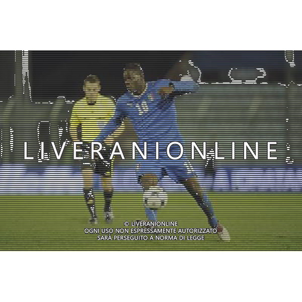 Rieti - 03/03/2010 - Stadio \'Centro d\'Italia\' - Qualificazioni Campionato Europeo Under 21 2011 - Italia vs Ungheria - nella foto: Mario BALOTELLI ph. Corradetti / ©Aldo Liverani Sas