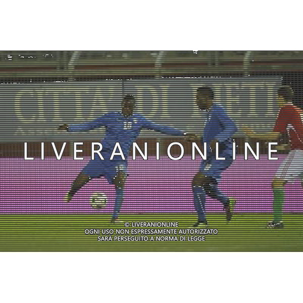 Rieti - 03/03/2010 - Stadio \'Centro d\'Italia\' - Qualificazioni Campionato Europeo Under 21 2011 - Italia vs Ungheria - nella foto: Mario BALOTELLI ph. Corradetti / ©Aldo Liverani Sas