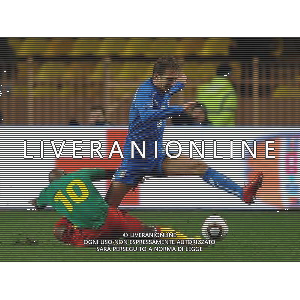 Amichevole Montecarlo - 03.03.2010 Italia-Camerun Nella Foto:CRISCITO /Ph.Vitez-Ag. Aldo Liverani