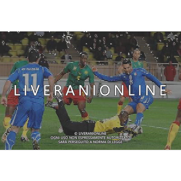 Amichevole Montecarlo - 03.03.2010 Italia-Camerun Nella Foto:BORRIELLO OCCASIONE /Ph.Vitez-Ag. Aldo Liverani