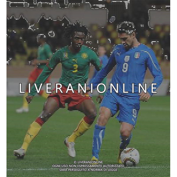 Amichevole Montecarlo - 03.03.2010 Italia-Camerun Nella Foto:BORRIELLO /Ph.Vitez-Ag. Aldo Liverani