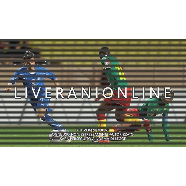 Amichevole Montecarlo - 03.03.2010 Italia-Camerun Nella Foto:COSSU /Ph.Vitez-Ag. Aldo Liverani