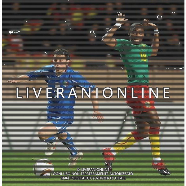 Amichevole Montecarlo - 03.03.2010 Italia-Camerun Nella Foto:COSSU /Ph.Vitez-Ag. Aldo Liverani