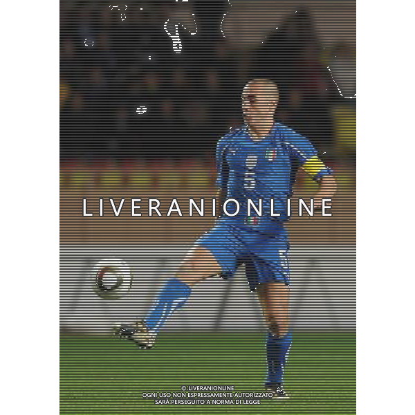 Amichevole Montecarlo - 03.03.2010 Italia-Camerun Nella Foto:CANNAVARO /Ph.Vitez-Ag. Aldo Liverani